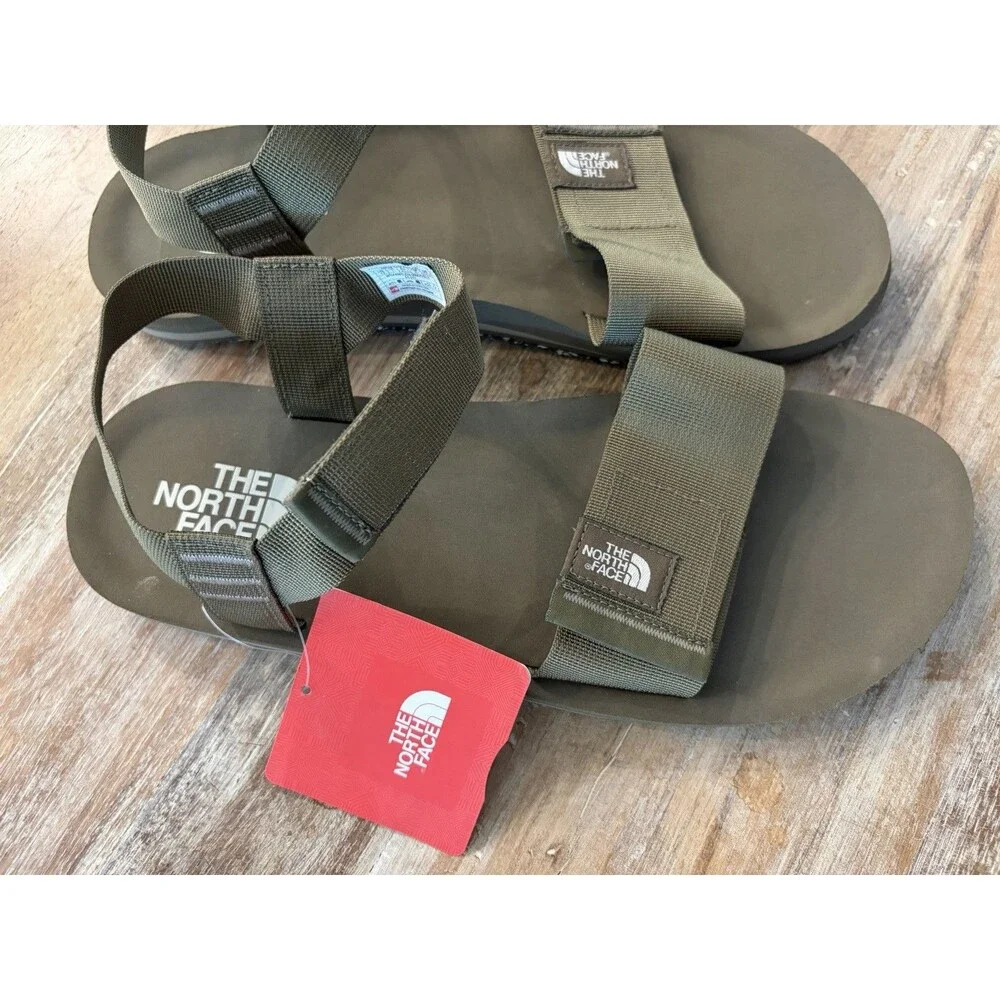 The North Face Skeena Sandals Men’s Size 12 TNF Military Olive Mineral Grey NWT
